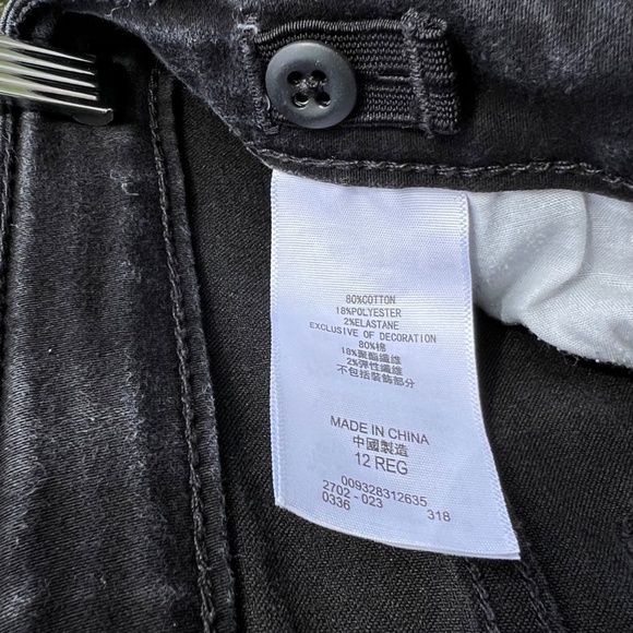 Levi's 710 Super Skinny Black Jeans - Picture 7 of 13